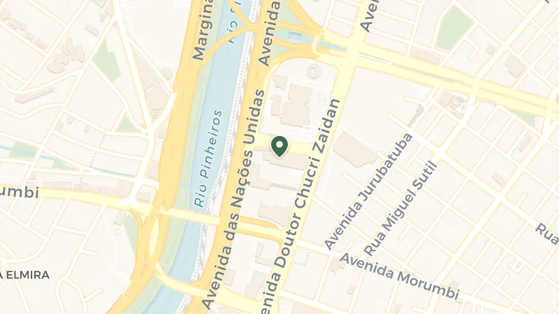 Map of Av. das Nações Unidas, 13.301 - Vila Leopoldina, São Paulo - SP, 04578-000, Brazil