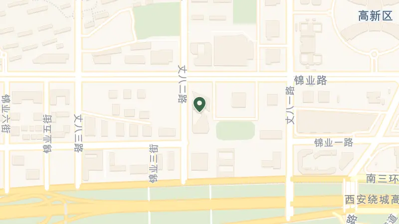 Map of No 12 Jinye Road, 雁塔区 Xi'an City, Shaanxi Province, China, 710065