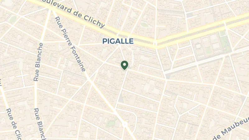 Map of 29 Rue Victor Massé, 75009 Paris, France