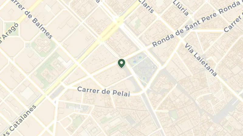Map of Pl. de Catalunya, 7, Eixample, 08002 Barcelona, Spain