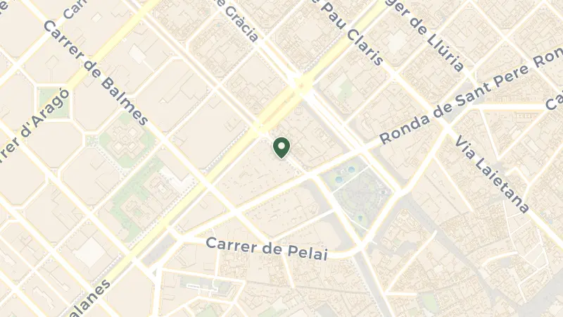 Map of Rambla de Catalunya, 7, Eixample, 08007 Barcelona, Spain