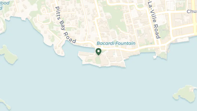 Map of 76 Pitts Bay Rd, HM 08, Bermuda