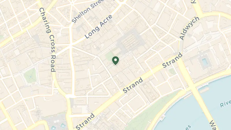 Map of 14-15 Henrietta St, London WC2E 8PS, UK