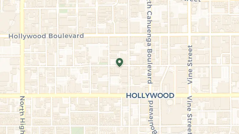 Map of 6516 Selma Ave, Los Angeles, CA 90028, USA