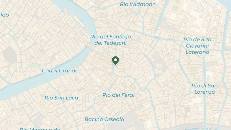 Map of Calle Seconda de la Fava, 5527, 30122 Venezia VE, Italy