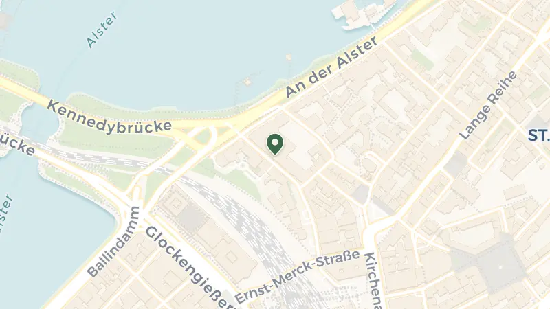 Map of An d. Alster 72-79, 20099 Hamburg, Germany
