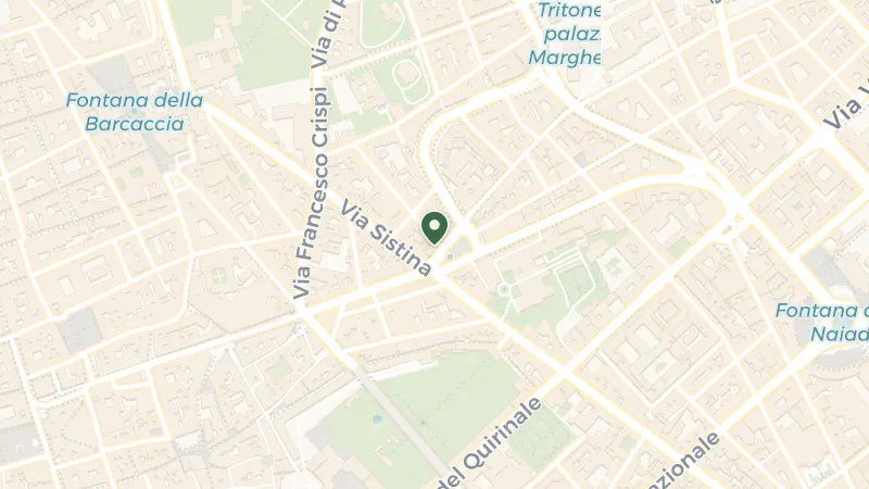 Map of Via della Purificazione, 4, 00187 Roma RM, Italy