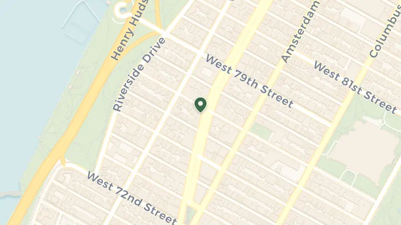 Map of 2175 Broadway, New York, NY 10024, USA