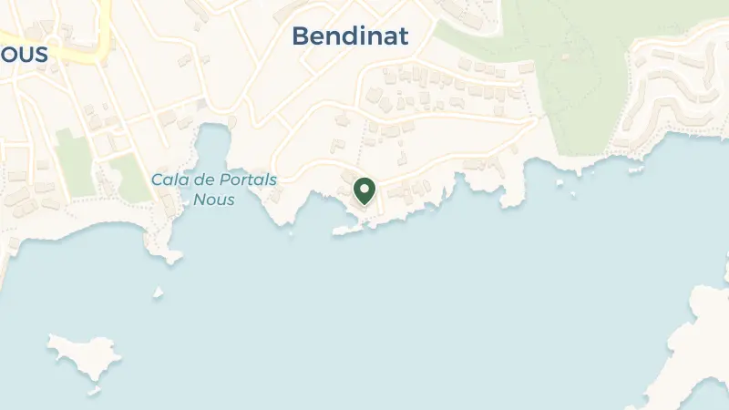 Map of Calle Andrés Ferret Sobral, 1, 07181 Portals Nous, Illes Balears, Spain