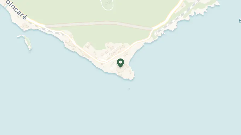 Map of 1312 Av. Raymond Poincaré, 06360 Èze, France