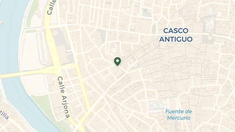 Map of C. Canalejas, 1, Casco Antiguo, 41001 Sevilla, Spain