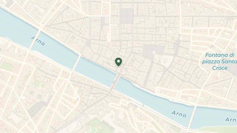 Map of Vicolo dell'Oro, 6r, 50123 Firenze FI, Italy