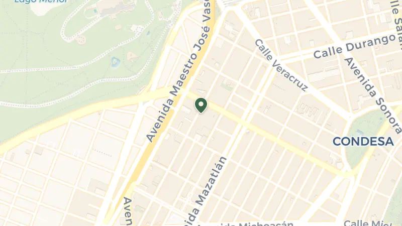 Map of Zamora 94, Colonia Condesa, Cuauhtémoc, 06140 Ciudad de México, CDMX, Mexico