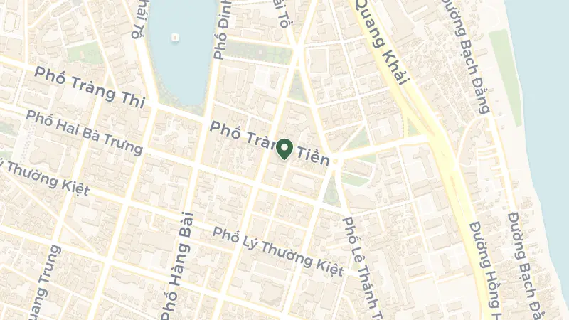 Map of 29 Tràng Tiền, Cửa Nam, Hà Nội 010000, Vietnam