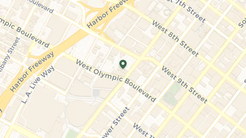 Map of 939 S Figueroa St, Los Angeles, CA 90015, USA