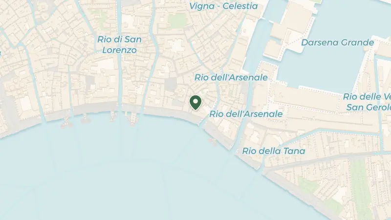 Map of Riva degli Schiavoni, 4110, 30122 Venezia VE, Italy