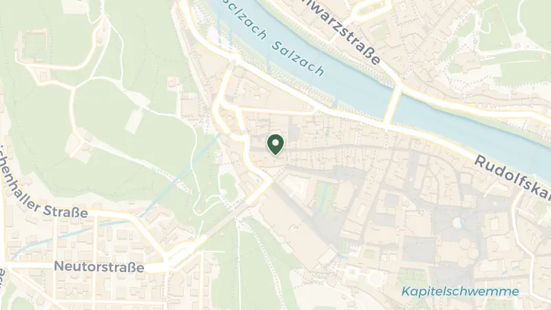 Map of Getreidegasse 37, 5020 Salzburg, Austria