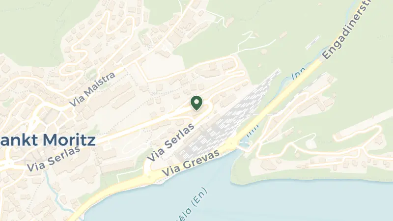 Map of Via Serlas 5, 7500 St. Moritz, Switzerland
