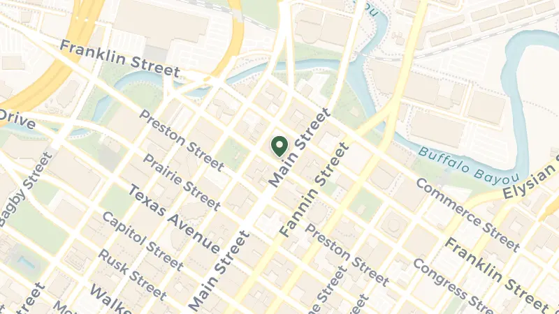 Map of 220 Main St, Houston, TX 77002, USA