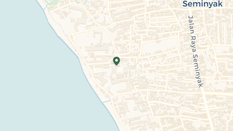 Map of Jl. Camplung Tanduk No.10, Seminyak, Kec. Kuta, Kabupaten Badung, Bali 80361, Indonesia