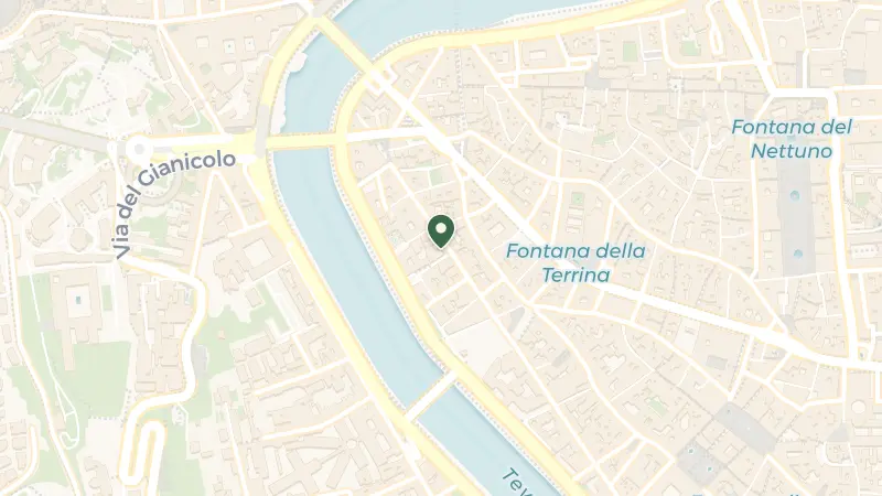 Map of Via Giulia, 62, 00186 Roma RM, Italy