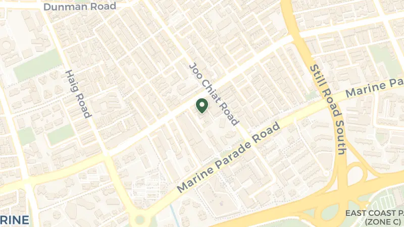 Map of 86 E Coast Rd, Singapore 428788