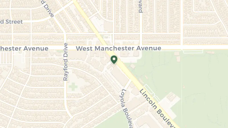 Map of 8639 Lincoln Blvd, Los Angeles, CA 90045, USA