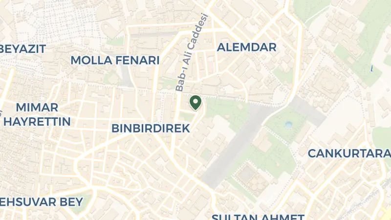 Map of Binbirdirek, Işıltı Sk. No: 6, 34122 Fatih/İstanbul, Türkiye