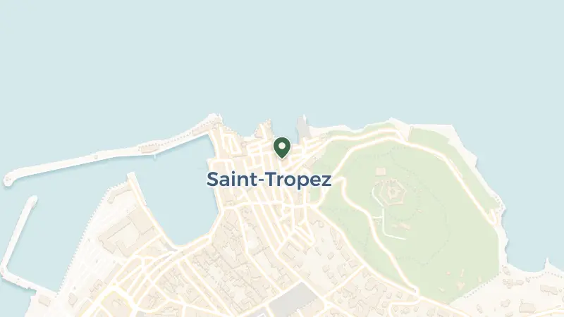 Map of 5 Rue des Remparts, 83990 Saint-Tropez, France