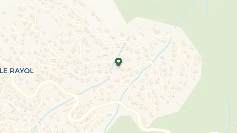 Map of 8 Cor de Paris, 83820 Rayol-Canadel-sur-Mer, France
