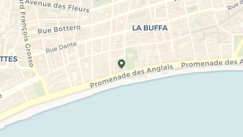 Map of 37 Prom. des Anglais, 06000 Nice, France
