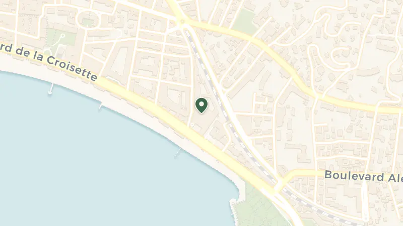 Map of 73 Bd de la Croisette, 06400 Cannes, France
