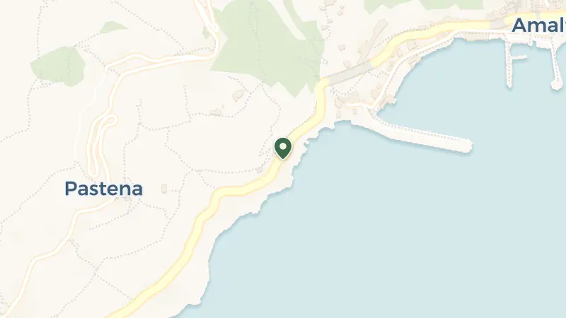 Map of Via Salvatore Quasimodo, 3, 84011 Amalfi SA, Italy