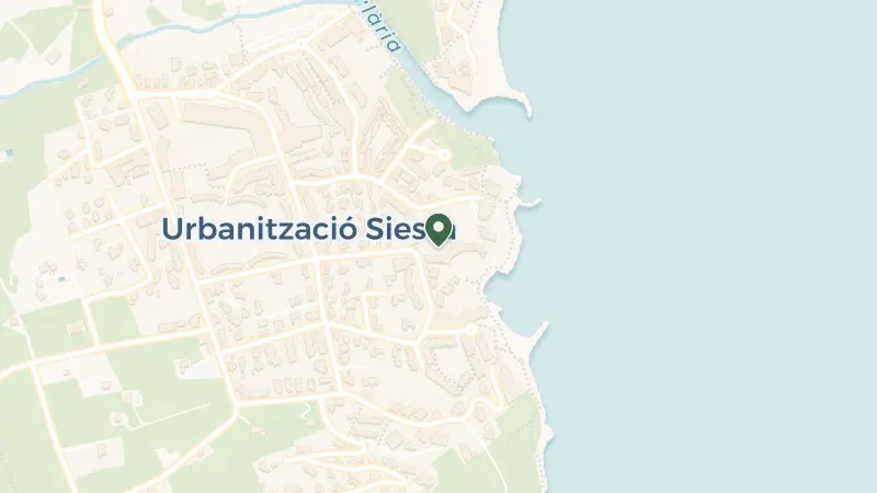 Map of Carrer els Rosers, 53, 07849 Puig den Fita, Illes Balears, Spain