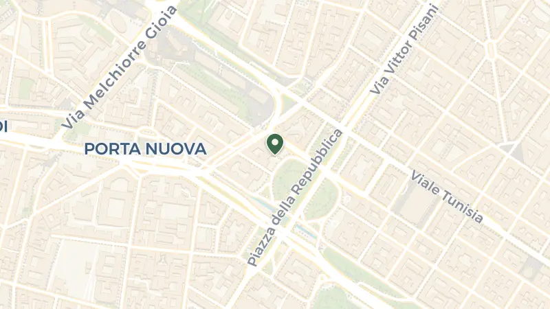 Map of Piazza della Repubblica, 17, 20124 Milano MI, Italy