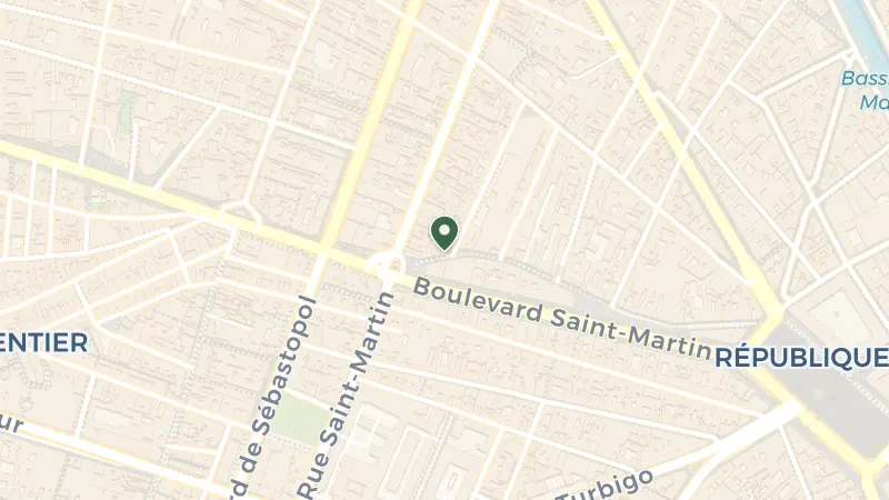 Map of 90 Rue René Boulanger, 75010 Paris, France