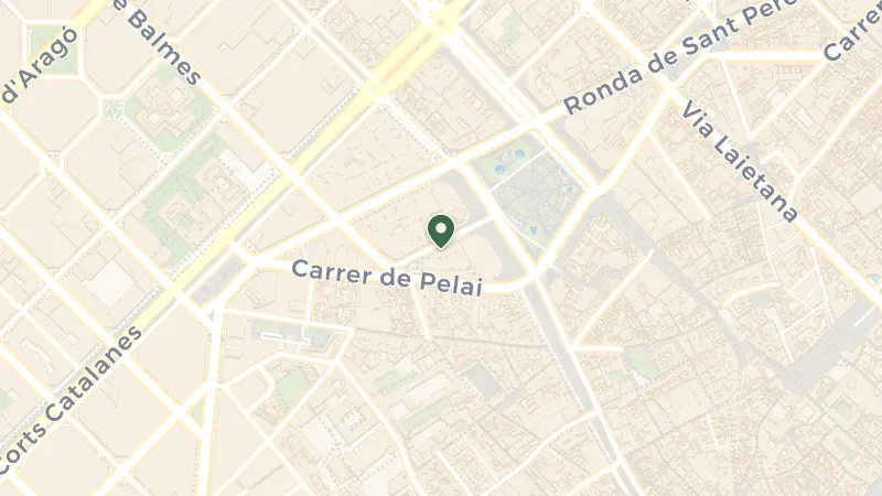 Map of Carrer de Bergara, 8, Eixample, 08002 Barcelona, Spain