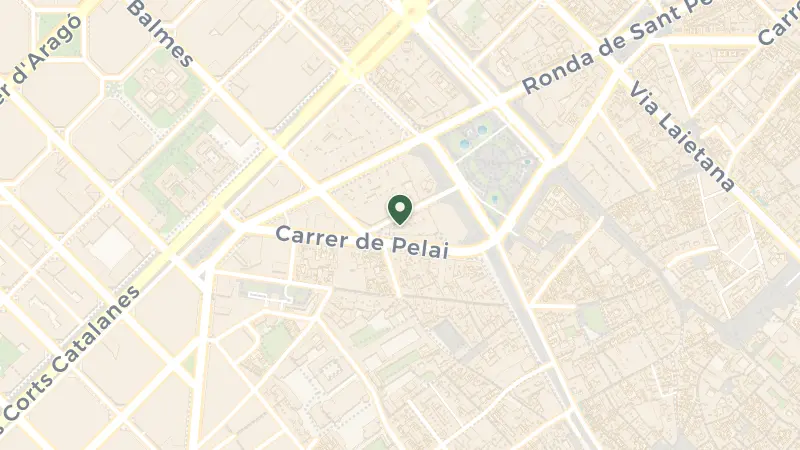 Map of Carrer de Bergara, 4, Eixample, 08002 Barcelona, Spain