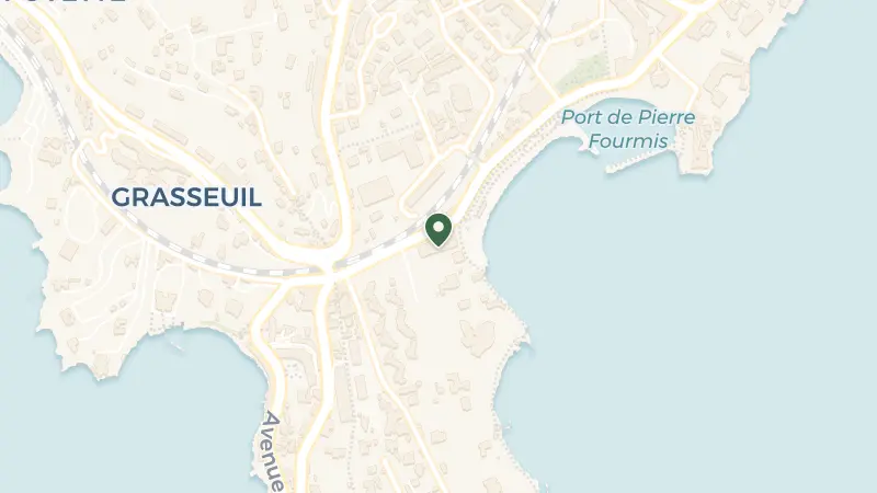 Map of 3 Av. Jean Monnet, 06230 Saint-Jean-Cap-Ferrat, France