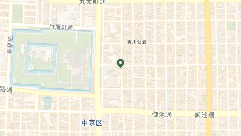 Map of Aburano-Koji St. Nijo-Sagaru, Nakagyo-Ku, 284 二条油小路町 中京区 京都市 京都府 604-0051, Japan