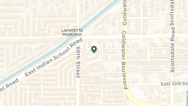 Map of 6850 E Main St, Scottsdale, AZ 85251, USA