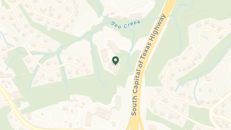 Map of 320 S Capital of Texas Hwy, West Lake Hills, TX 78746, USA