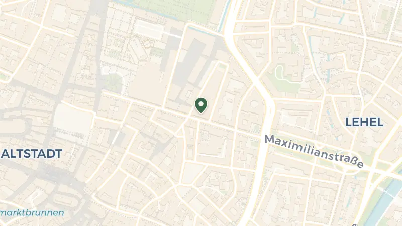 Map of Maximilianstraße 17, 80539 München-Altstadt-Lehel, Germany