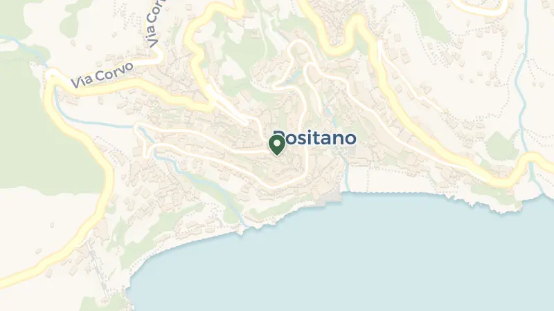 Map of Viale Pasitea, 318, 84017 Positano SA, Italy