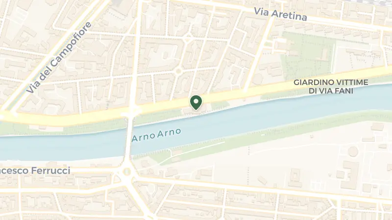 Map of Lungarno Cristoforo Colombo, 1/3/5, 50136 Firenze FI, Italy