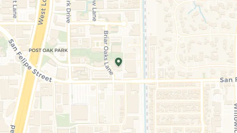 Map of 1919 Briar Oaks Ln, Houston, TX 77027, USA