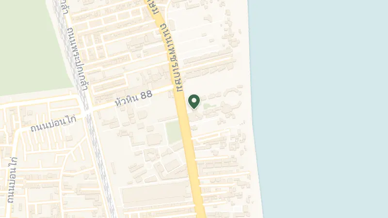 Map of 107, 1 Phet Kasem Rd, Tambon Hua Hin, Amphoe Hua Hin, Chang Wat Prachuap Khiri Khan 77110, Thailand