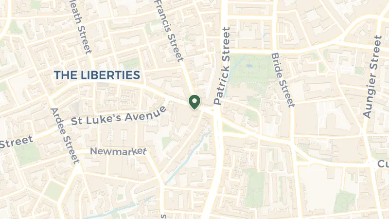 Map of Dean St, The Liberties, Dublin, D08 W3X7, Ireland