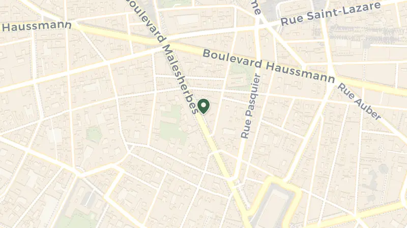 Map of 24 Bd Malesherbes, 75008 Paris, France