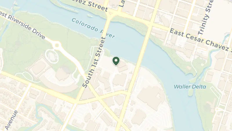 Map of 208 Barton Springs Rd, Austin, TX 78704, USA